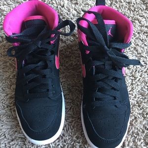 High top girl Nikes